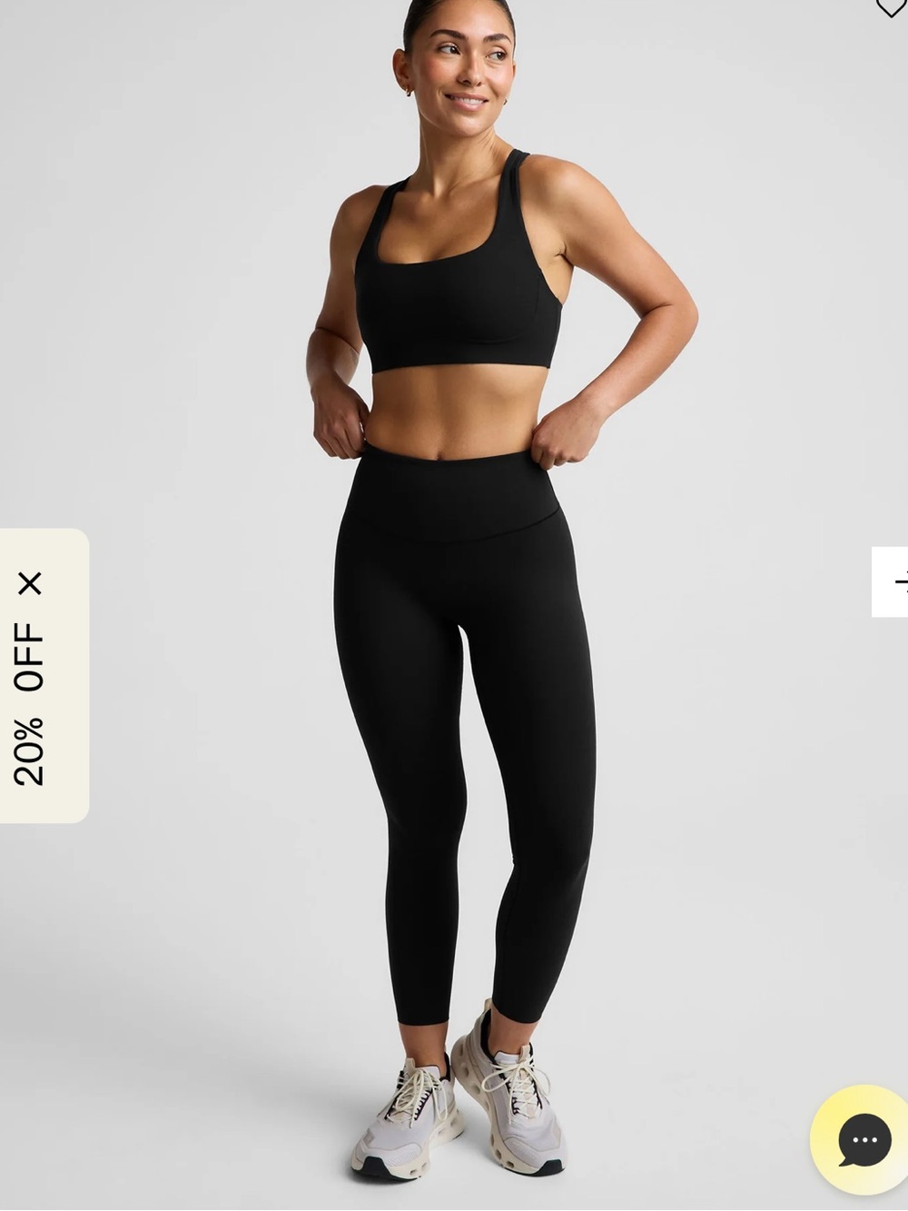 Glowzone high waisted midi legging